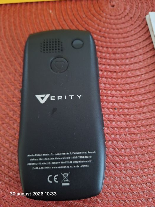 Telefon seniori -Verity C1