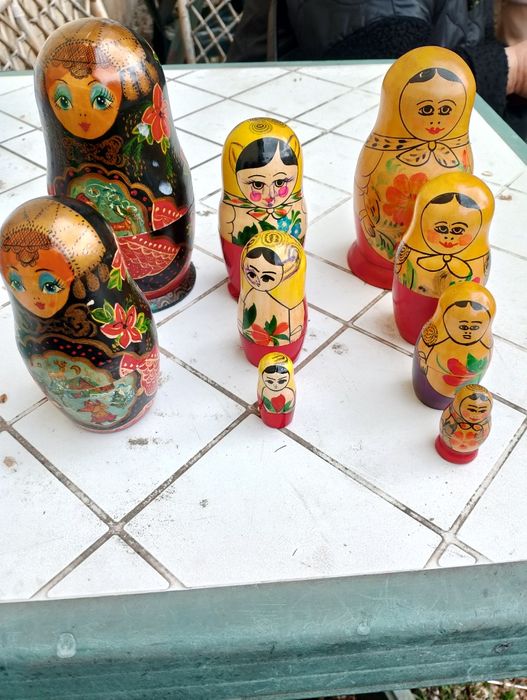 Продавам оригинални руски класически матрьошки
