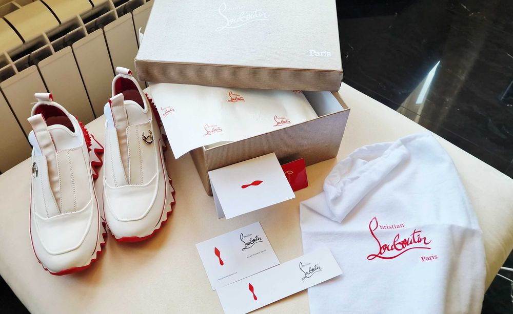 Christian LOUBOUTIN Сникърси/кецове ЧИСТО НОВИ