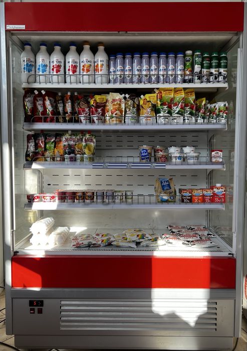 Витринные холодильники, горки