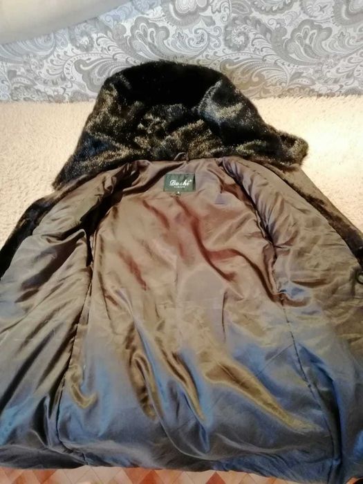 мутоновая шуба  размер 42-44