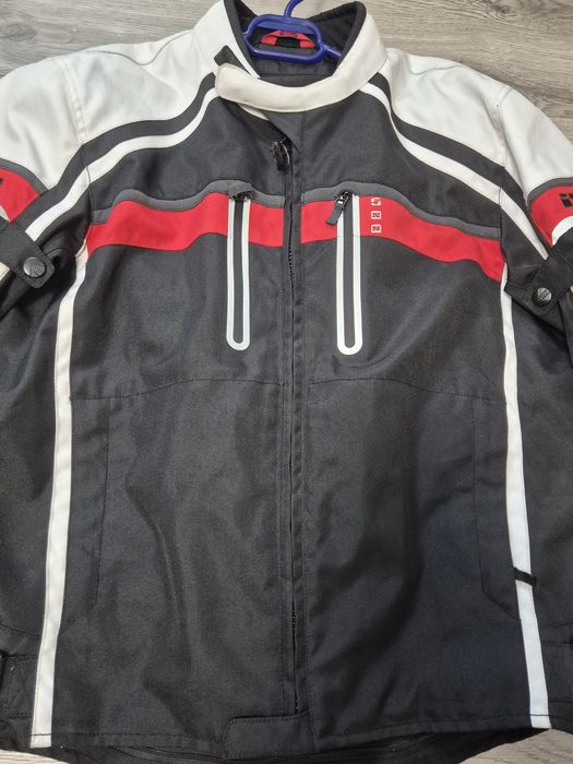 Geacă moto textil impermeabilă Mărimea L / XL