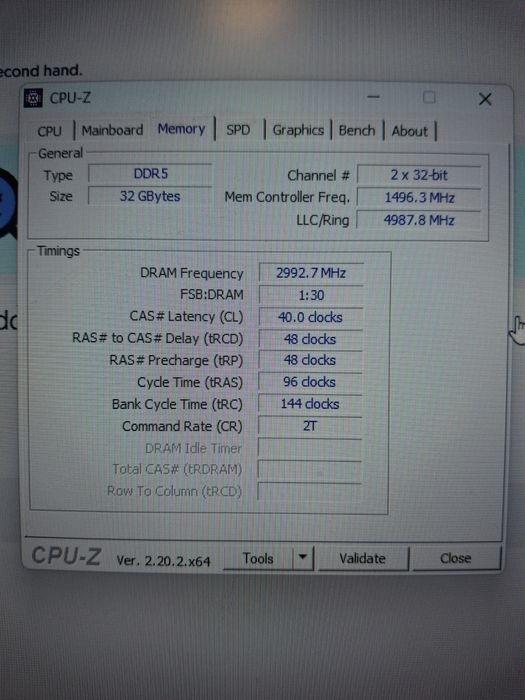 32 gb ram Ddr5 6000mhz