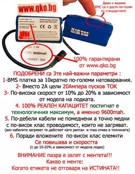 НОВА Лодка за захранка с GPS и 40 точков автопилот V900