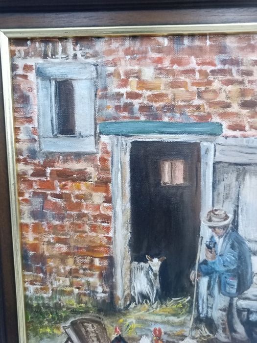 Картина маслени бои  върху платно