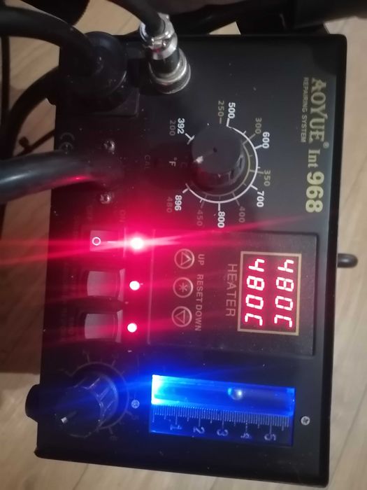 statie de lipit cu aer cald si letcon profesionala