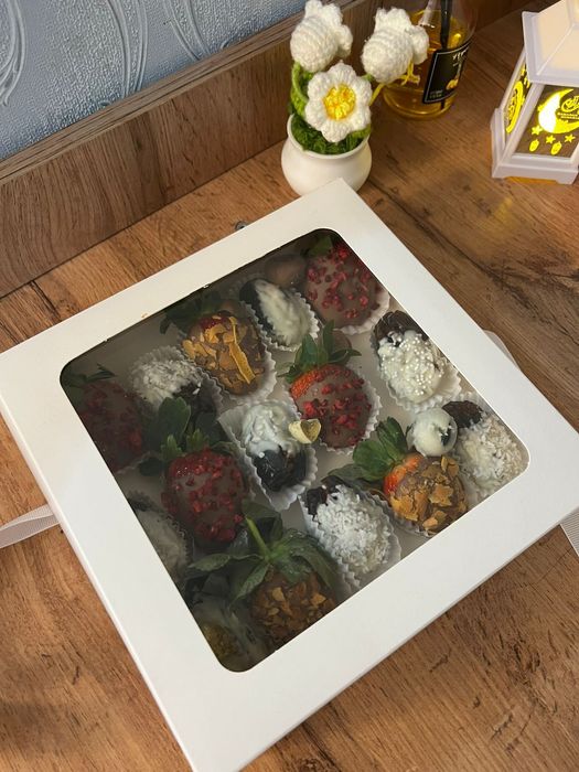 Клубника шоколад