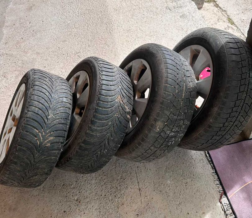 Jante audi cu tot cu anvelope 205/60r16