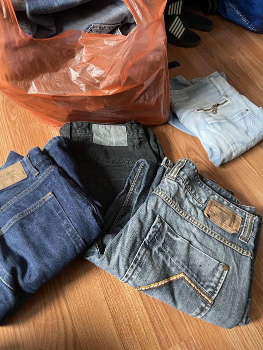 Y2K мъжки дънки Baggy Camp David