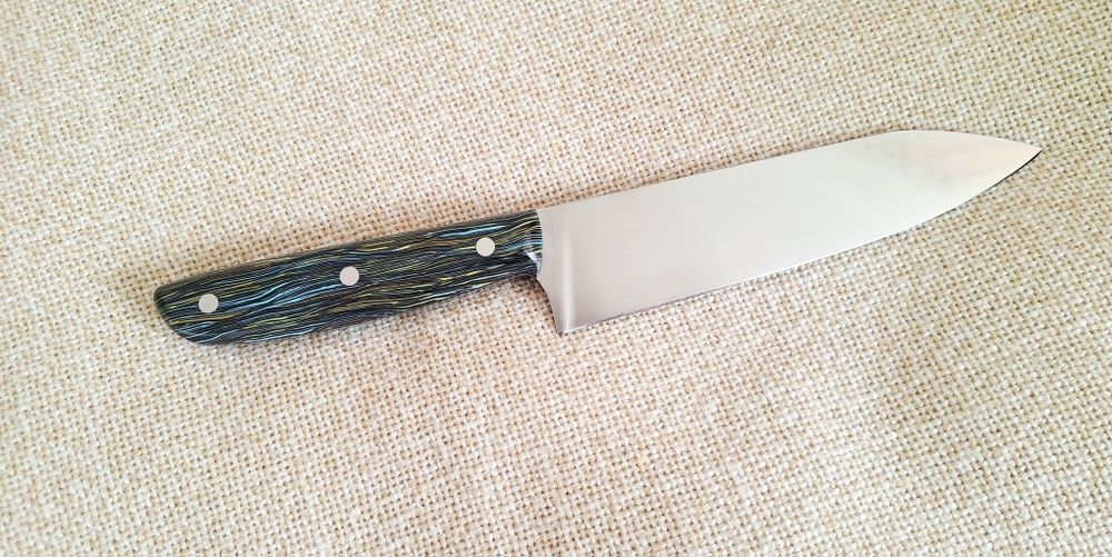 Кухненски нож ръчна изработка шефски chefs knife