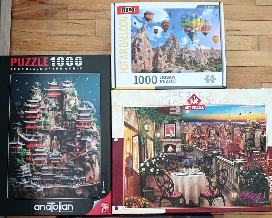 Пъзели 1000-6000 части