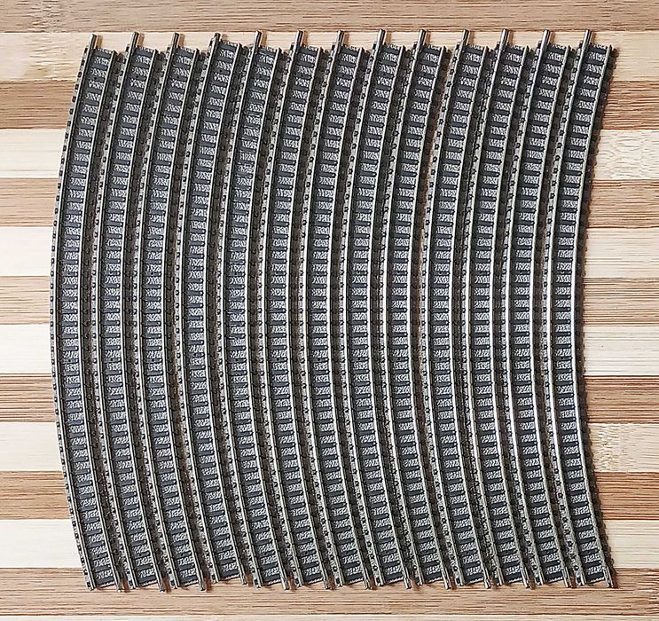 Обли релси на Fleischmann 9135 - N - DC - /R 430/ - чисто нови /Piko/