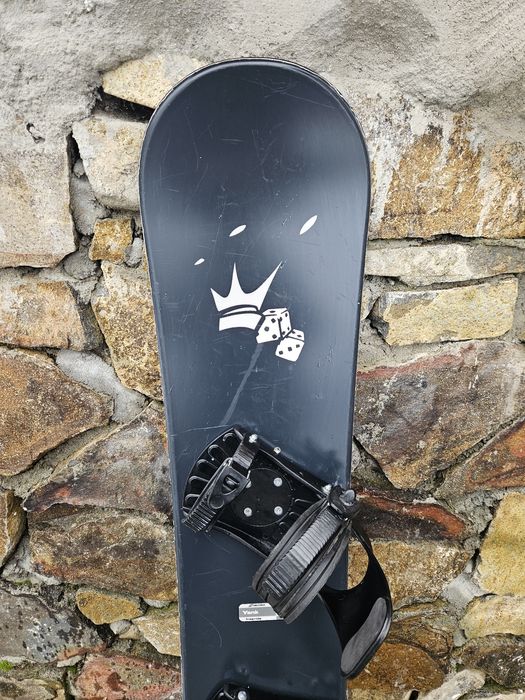 Snowboard Yank 133 cm cu legaturi S-M