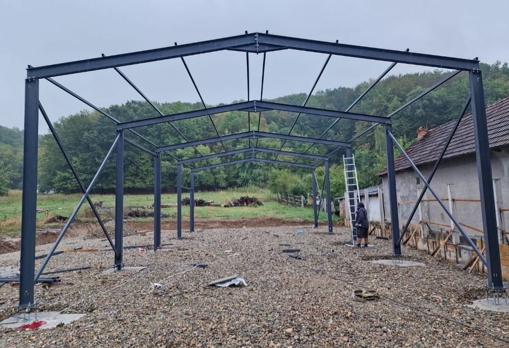 construiesc o gama larga de hale sau structuri metalice noi ne ocupam