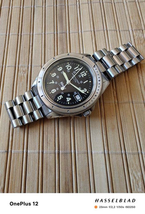 Vintage Hamilton Khaki diver!