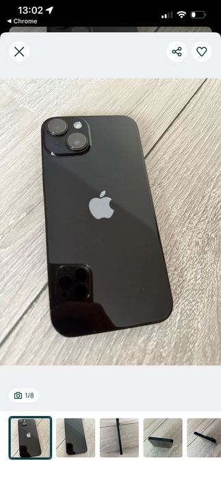 Iphone 14 black in stare buna