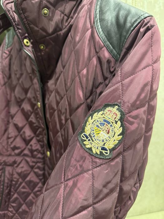 Бордовая куртка Lauren Ralph Lauren, б/у, размер S