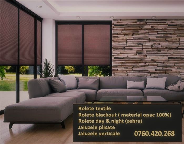 Rolete blackout, day&night, Jaluzele plisate, Jaluzele aluminiu