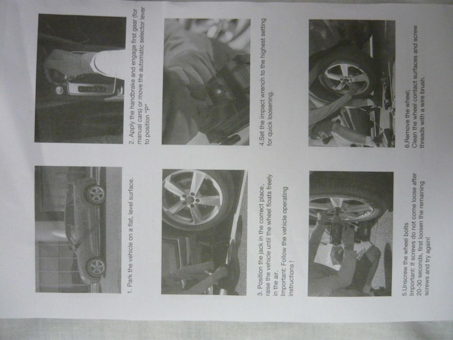 Pistol înșurubat prezoane impact 400 Nm Parkside NOU pe acumulator 20V