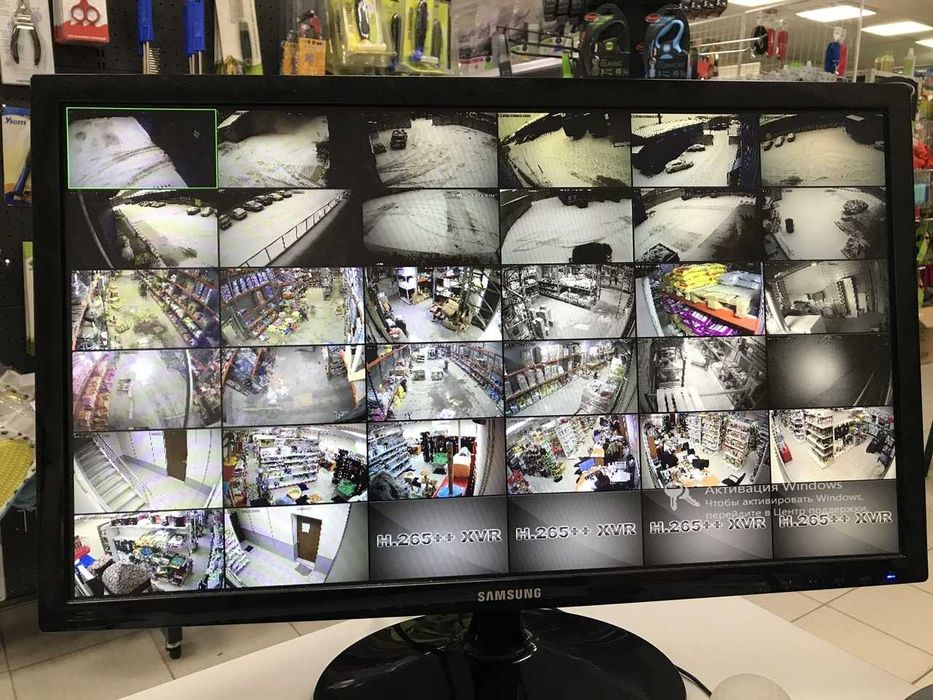 Установка видео наблюдения