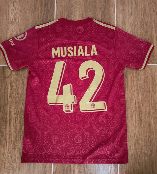 Bayern Munich Adidas 125 Year Anniversary Jersey Small Musiala
