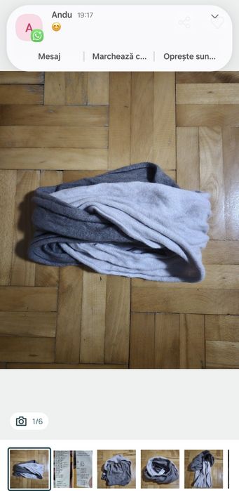 Eșarfă de Lux Hekla & Co, Cașmir/Lână, Chevron, Made in Italy