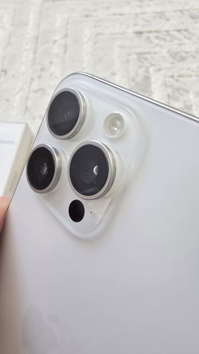 iPhone 15 Pro Max, 1TB, White Titanium