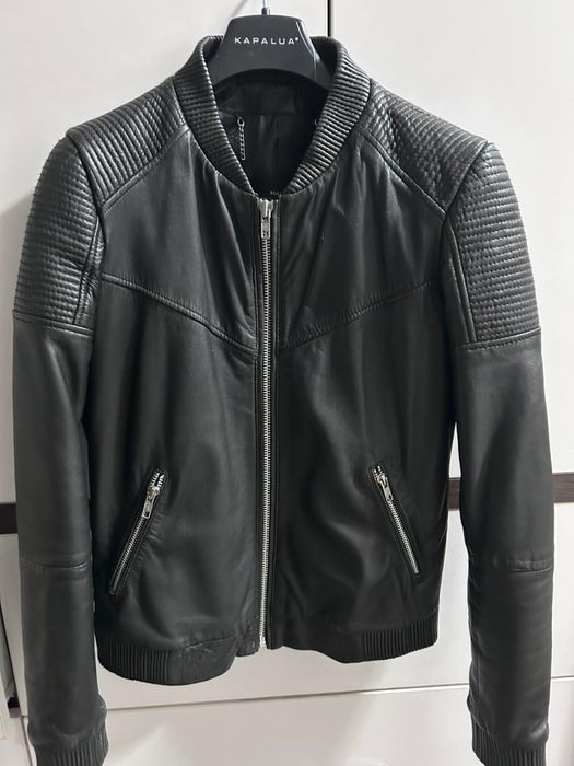 Geaca piele naturala Mango S