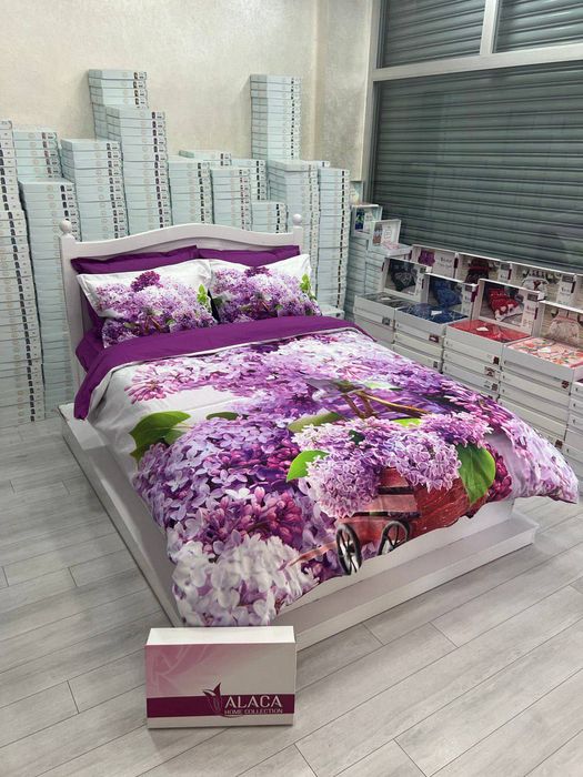 Турецкое 3D постельное бельё доставка бесплатно