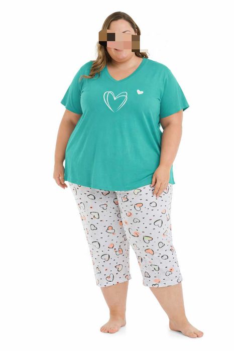 Супер макси дамски български памучни пижами