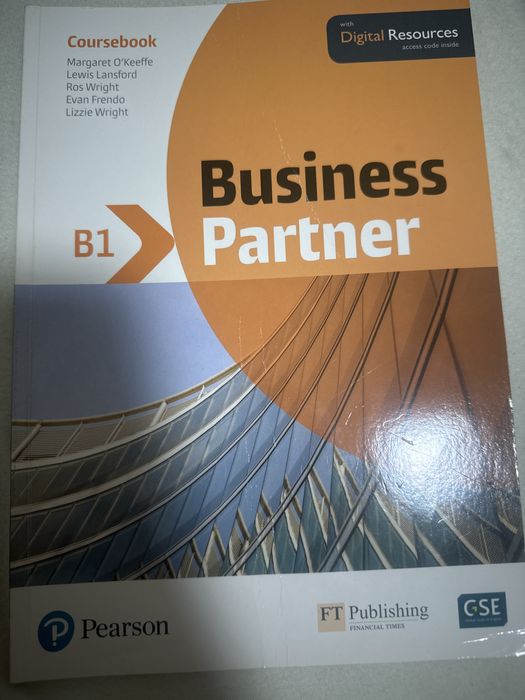 Учебник по английски business partner B1
