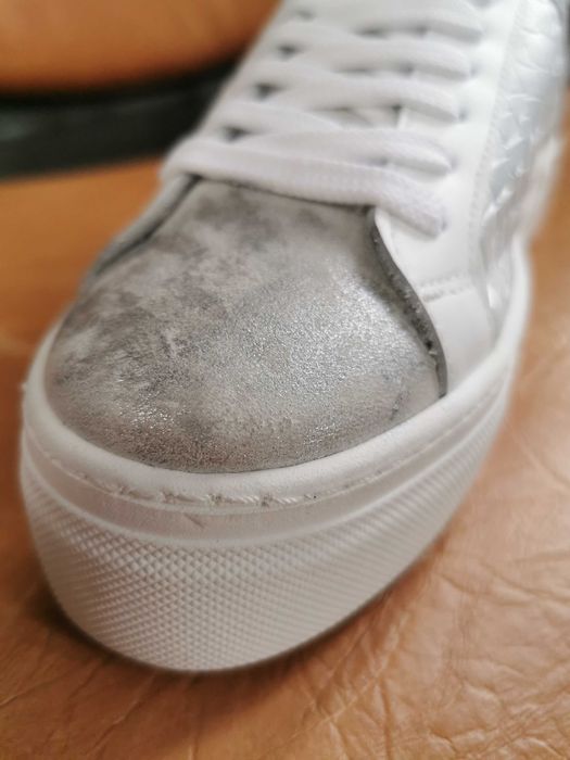 Италиански дамски кец-inмаратонка естествена кожа CAFENOIR