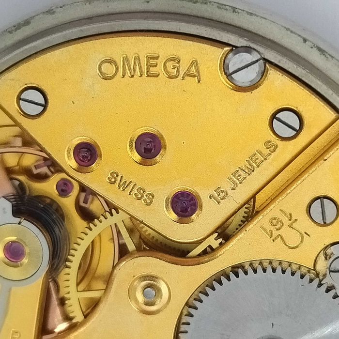 Ω OMEGA джобен часовник, стомана, идеален, много рядък