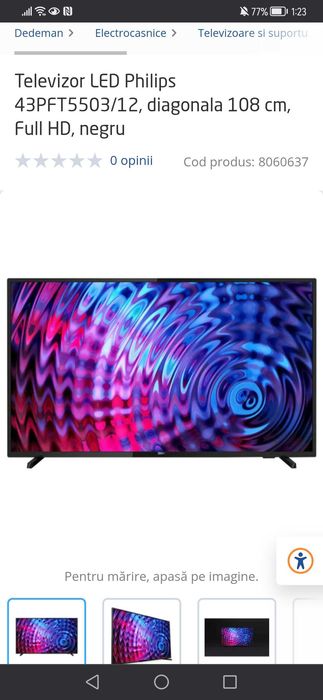 TV Philips 43pft5503