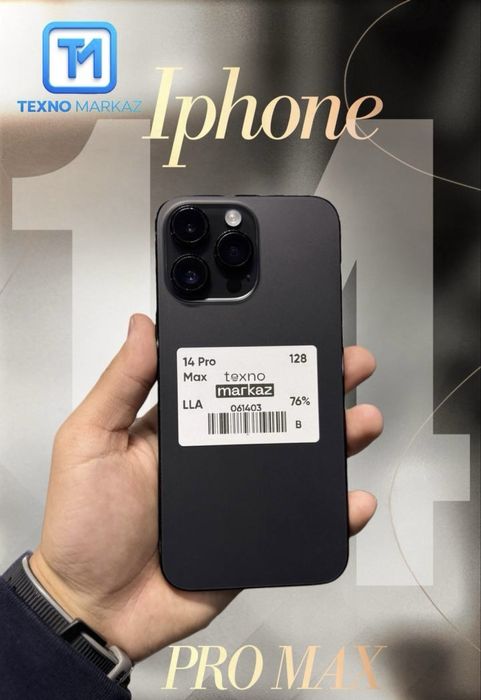 Iphone 14 pro max 128gb 76% yomkst Lla region