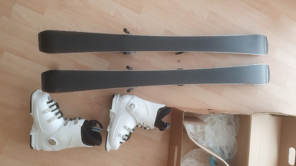 Clapari, schiuri, Salomon Race JR. 110 + Salomon S Max 19