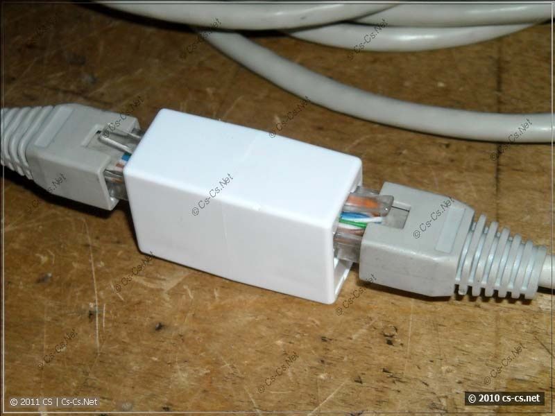 Установка сетевой кабель (модулья) обжим прозвонка