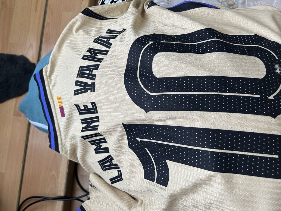 Tricou Lamine Yamal Barcelona Away 2025/26 player version