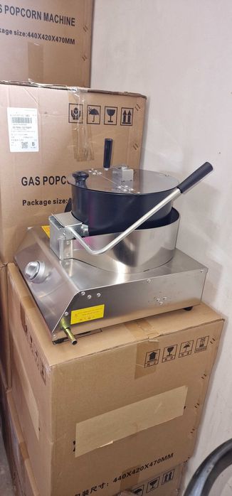 REDUCERE Aparat manual pentru popcorn alimentare gaz
