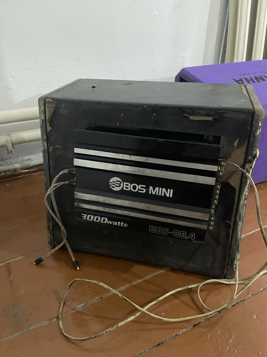 Продам сабуфер с усилителем