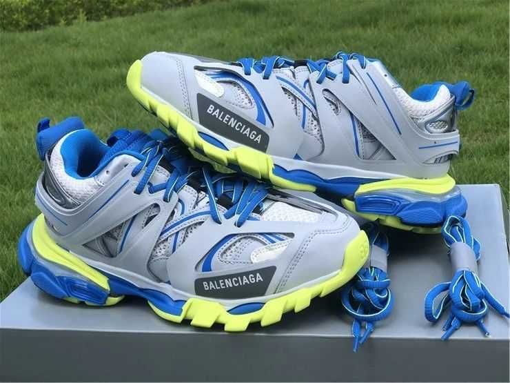 Balenciaga Track Sneaker "Grey/Blue/Yellow"