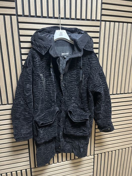 Just Cavalli : Made in ITALY Вълнено палто Oversized размер 40-М/Л -  Оригинал