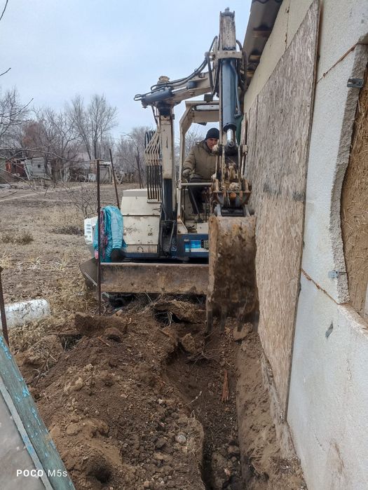 Услуги мини-экскаватора