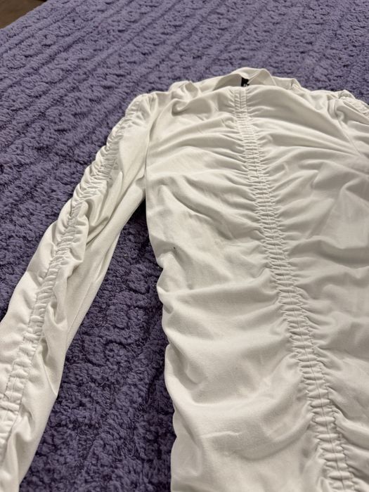 Rochie alba scurta