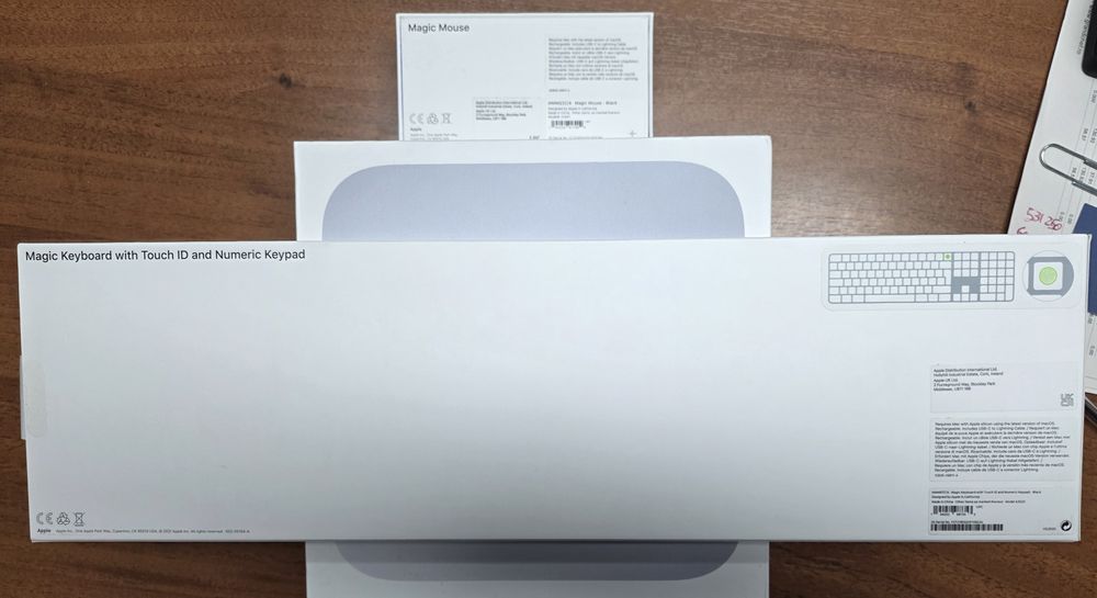 Apple Mac Mini chip M1 8gb 256gb Tastatura si mouse apple