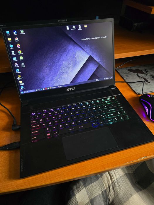 Laptop gaming MSI GS66 Stealth - i7 gen 10, 16GB RAM, 6GB video, 512GB SSD