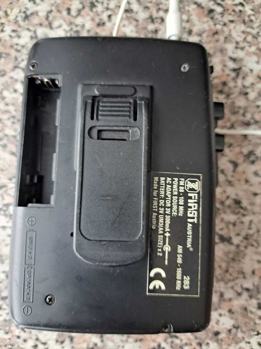 radiocasetofon walkman, autorevers