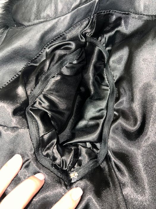 Blana gri de vulpe cu maneci 3/4, mărime M