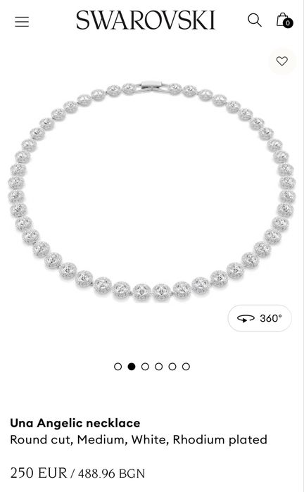 Дамски гердан Swarovski