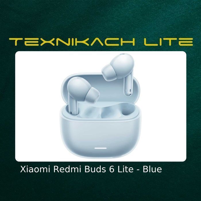 Новый! Xiaomi Redmi Buds 6 Lite - Доставка Бесплатно